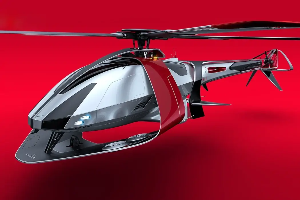 Tesla Helicopter Concept Model H