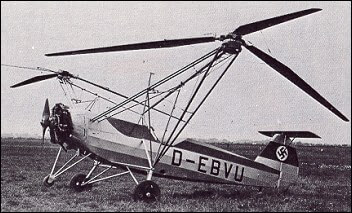 First prototype of the Fa 61