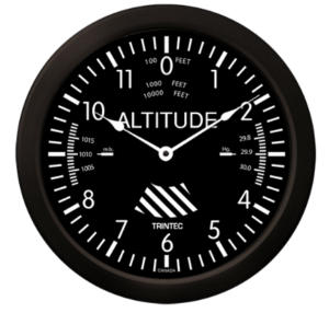 Altimeter Wall Clock