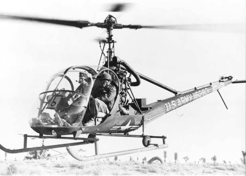Hiller OH-23 Raven Helicopter in the Korean War