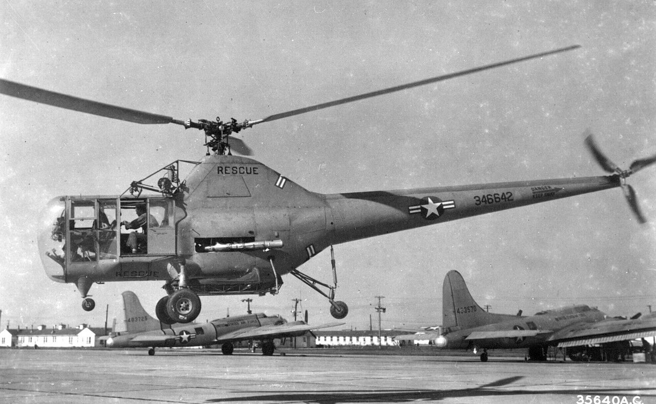 Sikorsky H-5 Dragonfly Helicopter in the Korean War